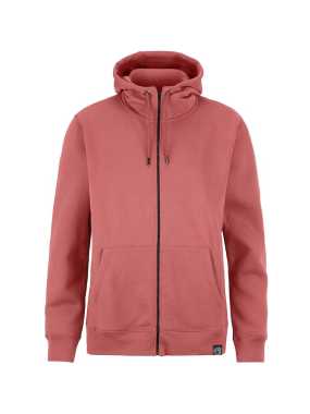 Pánska mikina (COTTOVER KEY FZ HOOD MAN (GOTS)) > červená (dusty) > XL