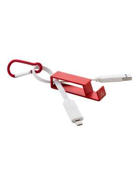 USB nabíjací kábel > červená