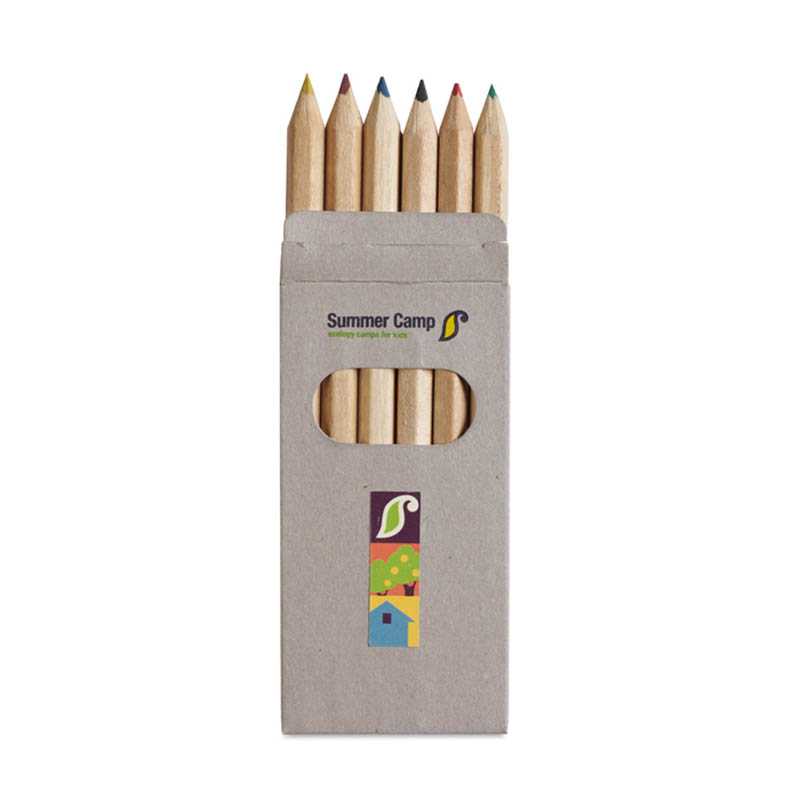 6 pasteliek v krabičke > viacfarebné