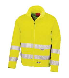 Unisex bunda (RESULT HIGH -VIZ SOFT SHELL JACKET) > žltá > L