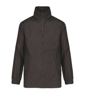 Unisex bunda (KARIBAN LINED WINDBREAKER) > šedá (dark) > M