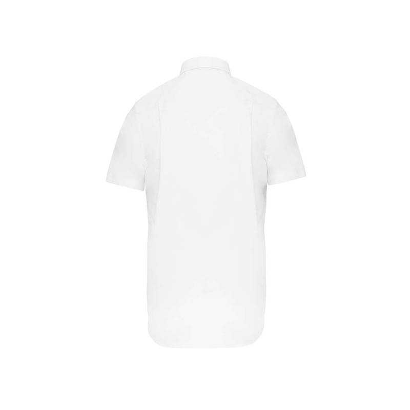 Pánska košeľa (KARIBAN MENS SHORT SLEEVE SHIRT) > biela > L