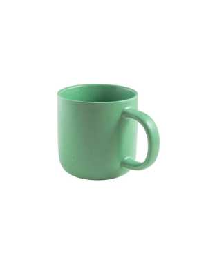 Matný keramický hrnček 370 ml v krabičke > zelená (light)