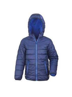Detská bunda (RESULT JUNIOR/YOUTH PADDED JACKET)>modrá (navy) / modrá (royal)>XS