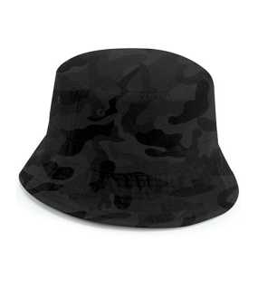 Unisex klobúk (Beechfield Recycled Polyester Bucket Hat) > maskáčová (midnight) > L/XL
