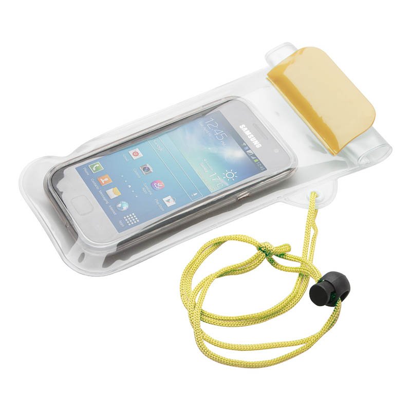 Vodeodolný obal na mobil > žltá