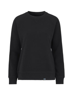 Dámska mikina (COTTOVER F. TERRY CREW NECK LADY (GOTS)) > čierna > M