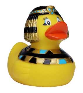 Kačička do vane (MBW Squeaky duck Cleopatra) > viacfarebná