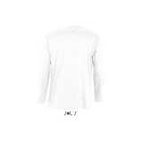 Pánske tričko (SOLS MONARCH UNISEX LONG SLEEVE T-SHIRT) > biela > 3XL
