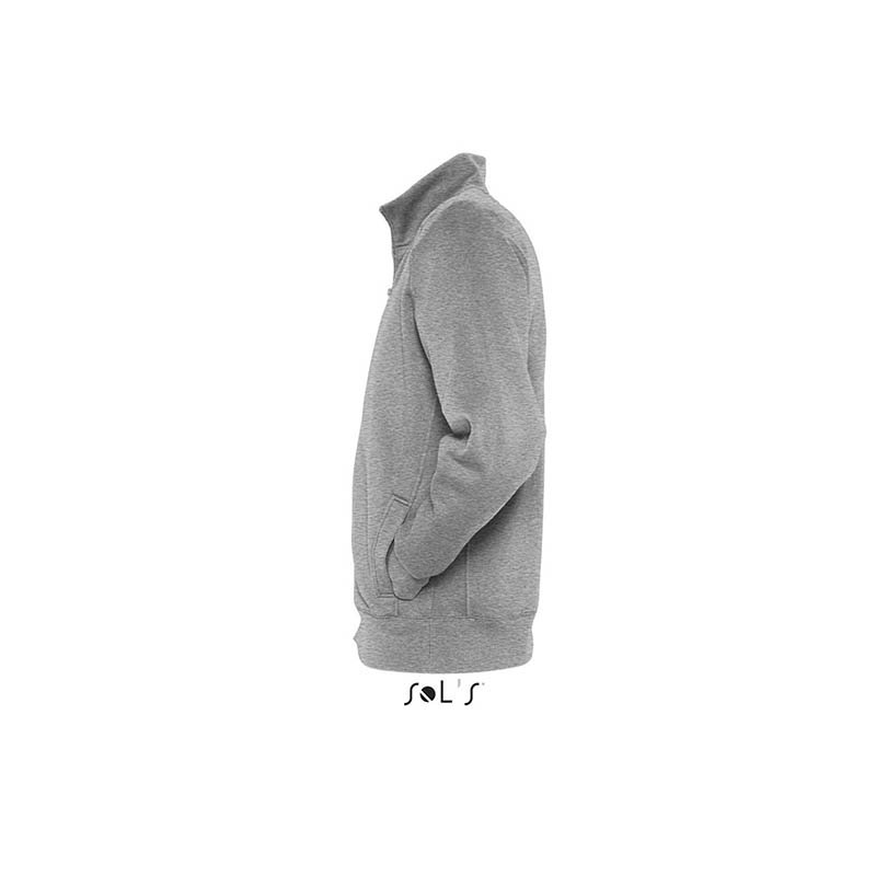 Pánska mikina (SOLS SUNDAE MENS ZIPPED JACKET) > šedá (deepmelange) > 2XL