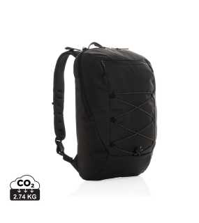 Turistický batoh 18L Impact z RPET AWARE > čierna