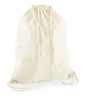 Vak so šnúrkami (WM Recycled Cotton Gymsac) > béžová (natural)