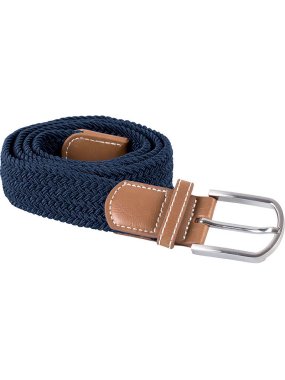 Opasok (K-UP"BRAIDED ELASTICATED BELT") > modrá (navy)