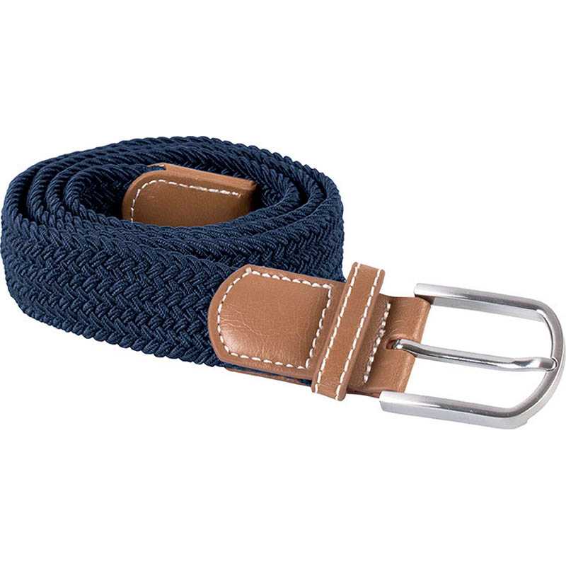 Opasok (K-UP"BRAIDED ELASTICATED BELT") > modrá (navy)
