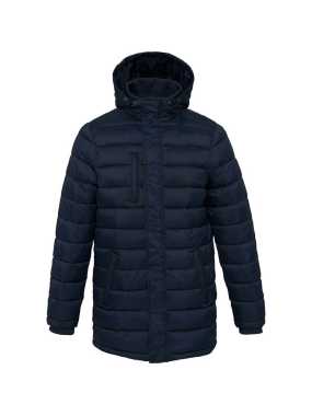 Pánska bunda (Kariban MEN'S LIGHTWEIGHT HOODED PARKA) > modrá (navy) > 3XL