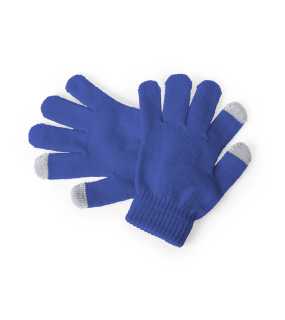 Dotykové rukavice pre deti > modrá