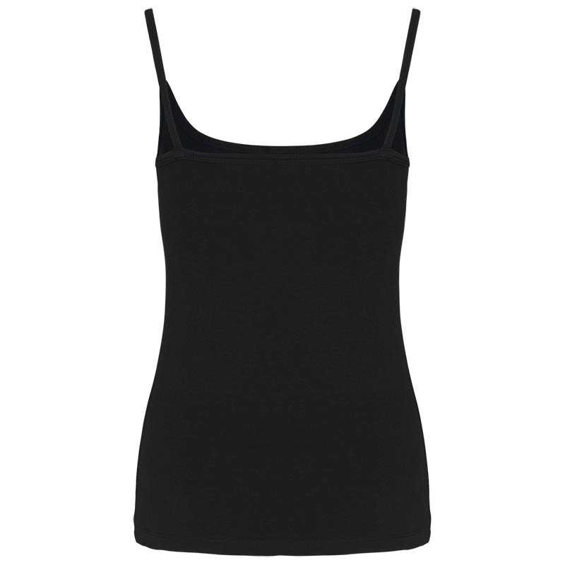 Dámske tielko (Kariban LADIES' STRAPPY TANK TOP) > čierna > M