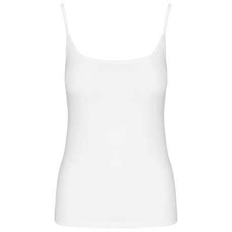 Dámske tielko (Kariban LADIES' STRAPPY TANK TOP) > biela > M
