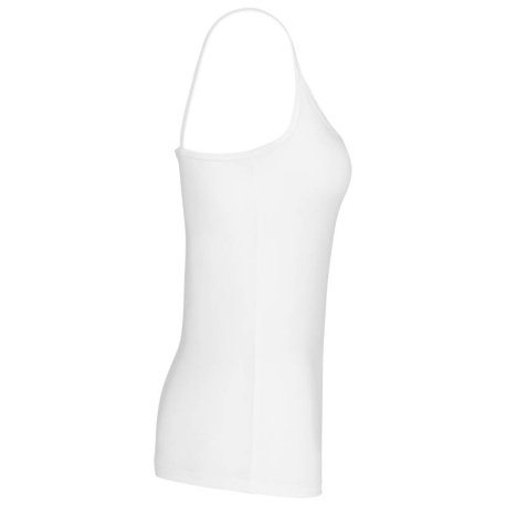 Dámske tielko (Kariban LADIES' STRAPPY TANK TOP) > biela > M