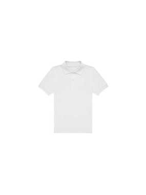 Detská polokošeľa (B&C MY POLO 180 /kids) > biela > 12/13