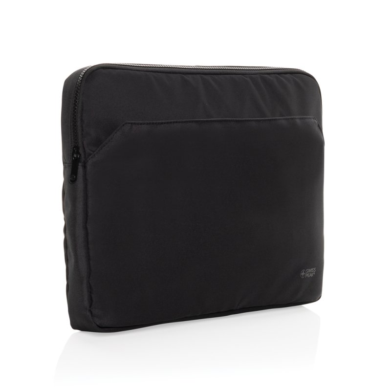 Obal na 15,6" notebook Swiss Peak Essential z RPET AWARE™ > čierna