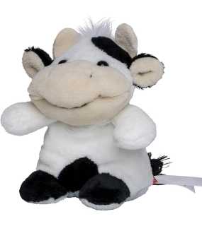 Plyšová hračka (MBW XXL cow) > biela / čierna