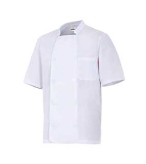 Pánske tričko (VELILLA SS POPLIN CHEF JACKET) > biela > 2XL