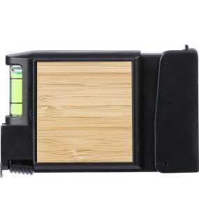 Meracie pásmo 3m s vodováhou > čierna