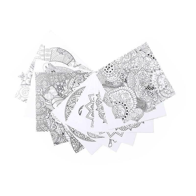 Sada mandala na farbenie > viacfarebná