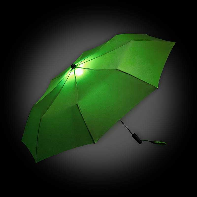 Skladací dáždnik (FARE Oversize pocket umbrella  Skylight) > zelená (lime)