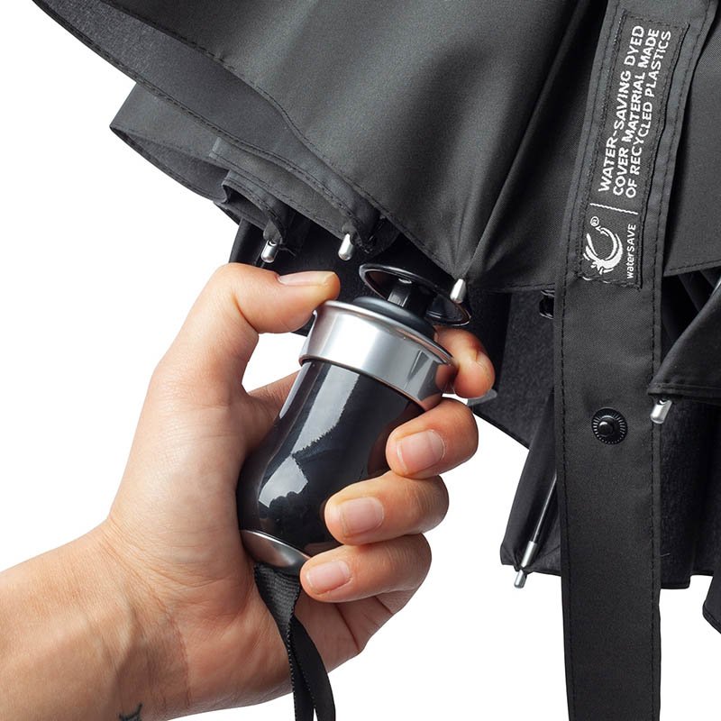 Skladací dáždnik (FARE AOC oversize pocket umbrella  RingOpener®) > čierna (wS)