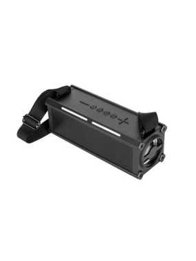 16W prenosný reproduktor so 6h výdržou batérie v ABS > čierna