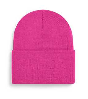 Unisex čiapka (Beechfield Original Deep Cuffed Beanie) > ružová (fuchsia)