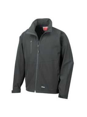 Unisex bunda (RESULT BASE LAYER SOFTSHELL JACKET) > čierna > S