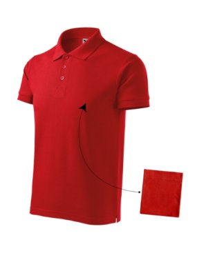 Pánska polokošeľa (MALFINI Pique Polo Cotton) > červená > 3XL