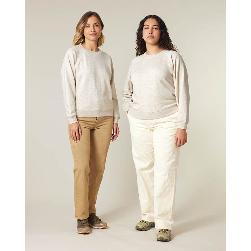Dámska mikina (STANLEY\STELLA Stella Clara) > biela (eco heather) > L