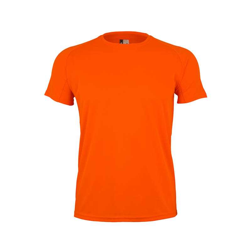 Detské tričko (MUKUA KIDS' SS TECHNICAL T-SHIRT) > oranžová (fluor) > 7/8