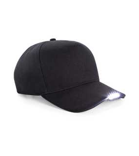 Unisex šiltovka (Beechfield LED Light Cap) > čierna