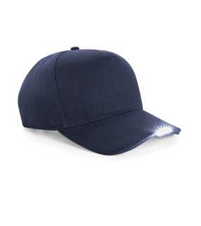 Unisex šiltovka (Beechfield LED Light Cap) > modrá (french navy)