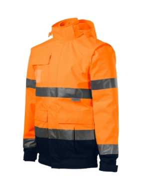 Unisex bunda (RIMECK HV Guard 4 in 1) > oranžová (reflexná) > 3XL