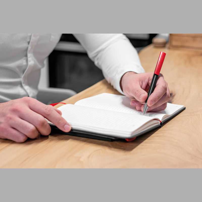 Poznámkový blok A5 > červená