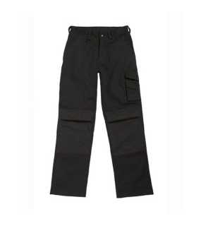 Pracovné nohavice (B&C UNIVERSAL PRO) > čierna > 54
