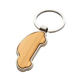 Kľúčenka > hnedá / strieborná