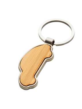 Kľúčenka > hnedá / strieborná