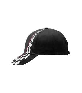 6 panelová šiltovka (MB Racing Cap) > čierna