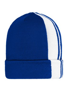 Zimná čiapka (MB Winter Beanie) > modrá (electric) / biela