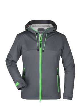 Dámska bunda (JN Ladies' Outdoor Jacket) > šedá (iron) / zelená > S