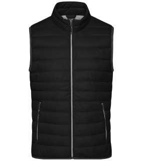 Pánska vesta(JN Mens Down Vest) > čierna / strieborná > M