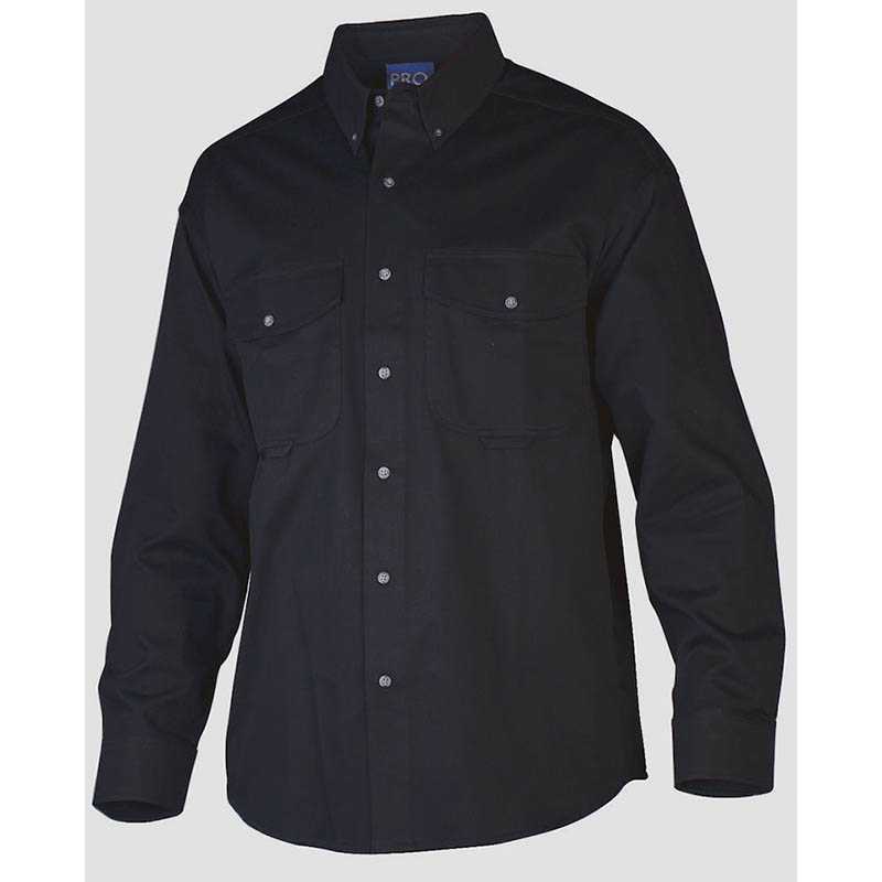 Pánska košeľa (PROJOB SHIRT) > čierna > XL