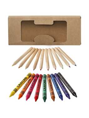 Sada pasteliek a voskoviek > prírodná